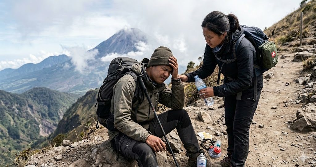 cara mengatasi gejala altitude sickness saat travel / pendakian