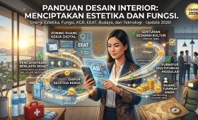 Panduan Desain Interior: Menciptakan Estetika dan Fungsi
