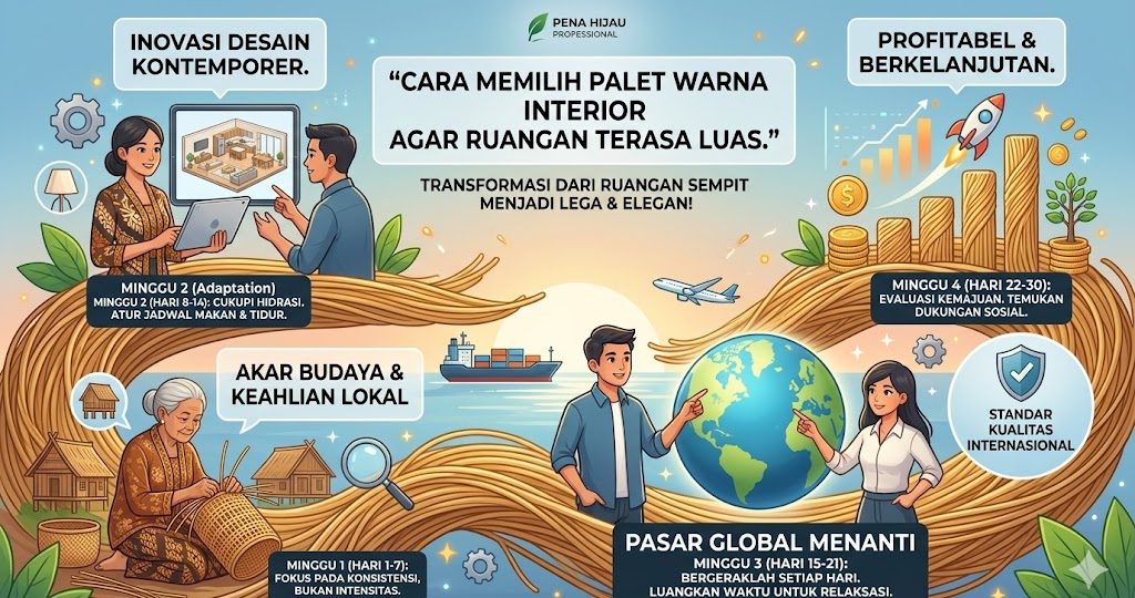 Cara Memilih Palet Warna Interior agar Ruangan Terasa Luas