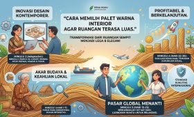 Cara Memilih Palet Warna Interior agar Ruangan Terasa Luas