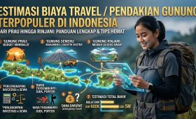 Estimasi Biaya Travel / Pendakian Gunung Terpopuler di Indonesia