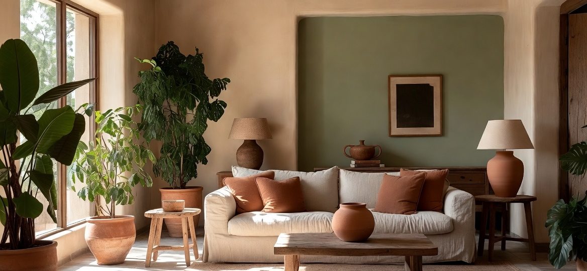 cara menggunakan warna earth tone